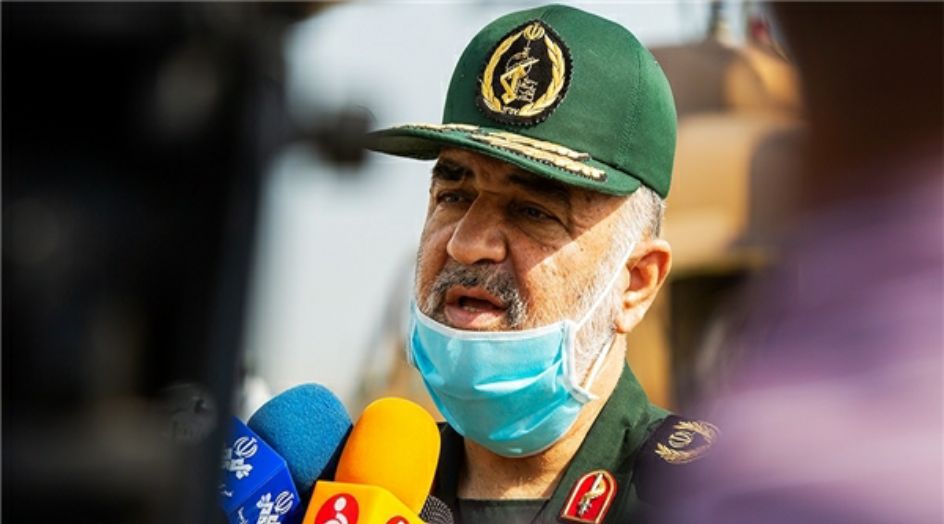 اللواء سلامي يتفقد الحدود الشمالية الغربية لايران