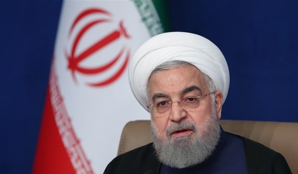 الرئيس روحاني: الاميركيون سعوا للحيلولة دون ان تمر طرق الترانزيت الرئيسية في المنطقة عبر ايران
