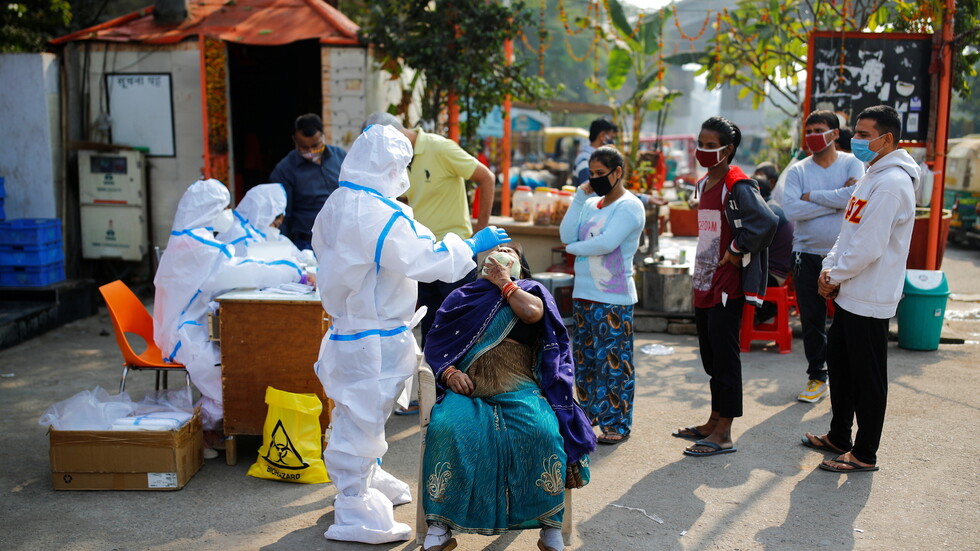 الهند... تسجيل أكثر من تسعة ملايين إصابة بكورونا