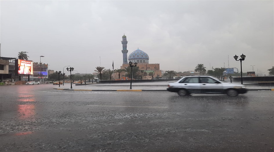 بالصور.. بغداد أثناء الأمطار