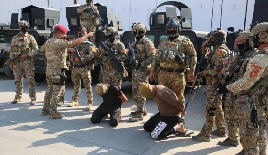 الامن العراقي يعتقل 5 إرهابيين ويضبط وكرين لـ"داعش" بكركوك