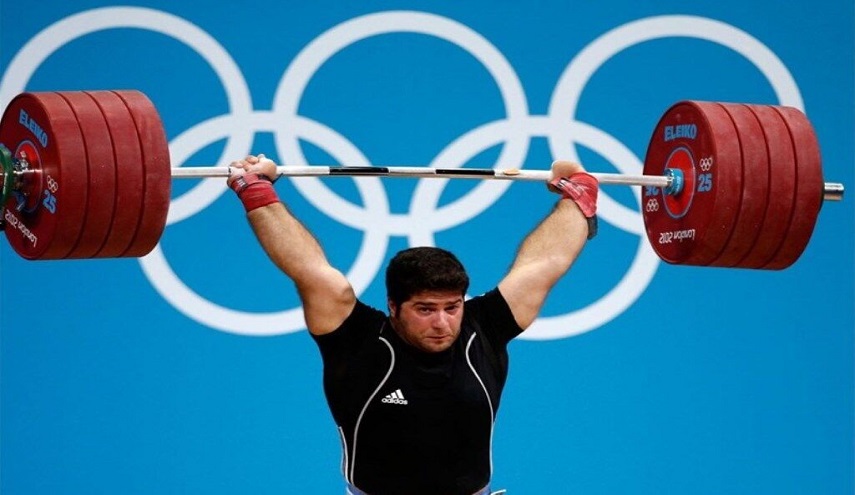 الرباع الايراني يحرز ذهبية في رفع الاثقال بأولمبياد لندن 2012