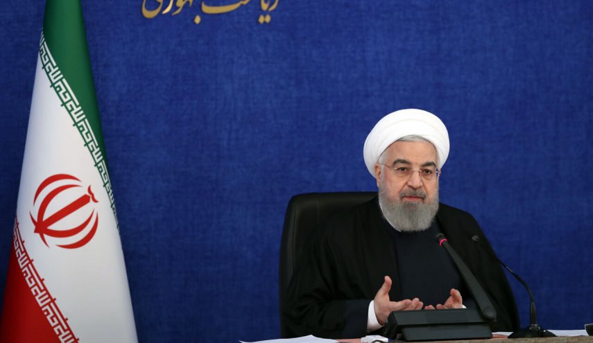 الرئيس روحاني يوعز بمتابعة الاجراءات اللازمة لمكافحة كورونا