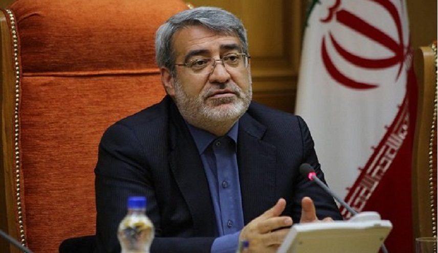 وزير الداخلية الايراني يوجه الشكر للمواطنين للالتزام بالبروتوكولات الصحية