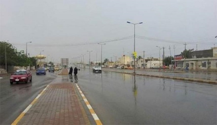 متنبئ جوي : توقعات الامطار ليوم الخميس في العراق  (خريطة)