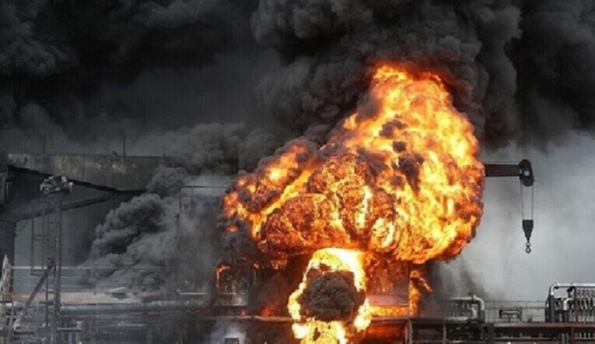 العراق.. حريق داخل حقل خباز النفطي جراء تفجيرين في كركوك