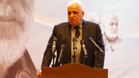 رئيس بسيج مردمي عراق :  شهید سلیمانی معلم و مربی نسلی از جوانان مبارز بود