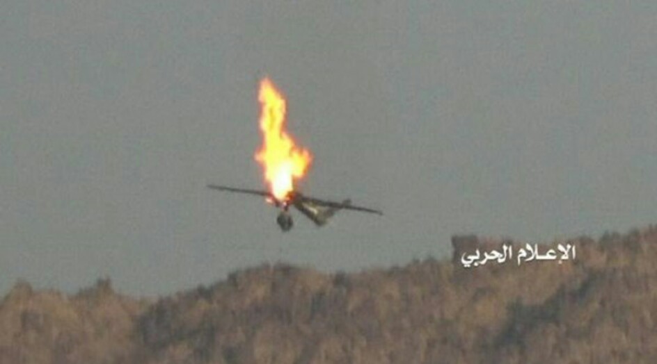 اليمن .. إسقاط طائرة استطلاع مقاتلة تابعة للعدوان