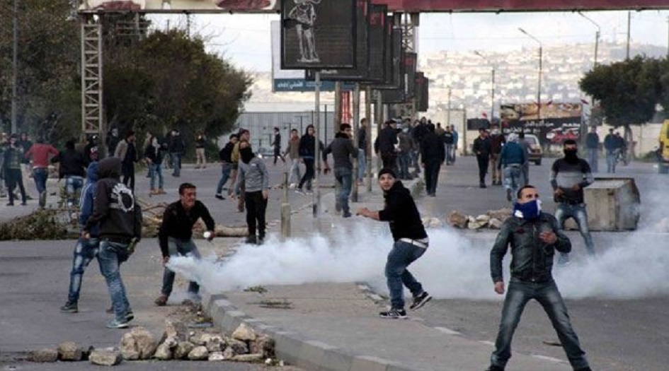 الاحتلال الصهيوني يقمع تظاهرات فلسطينية سلمية في الضفة