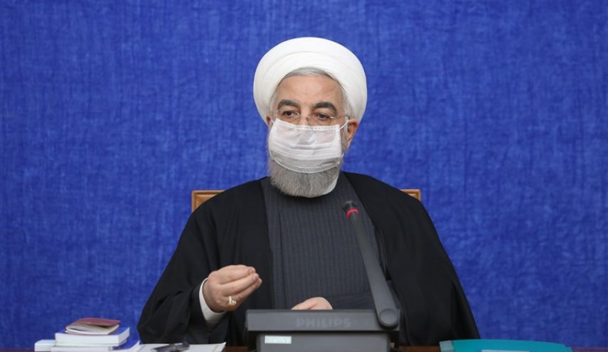 الرئيس روحاني: من حق ايران تصدير 2.3 مليون برميل من النفط يوميا