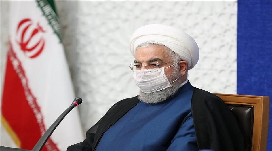 الرئيس روحاني :  تخطينا الموجة الثالثة لكورونا اسرع من المتوقع