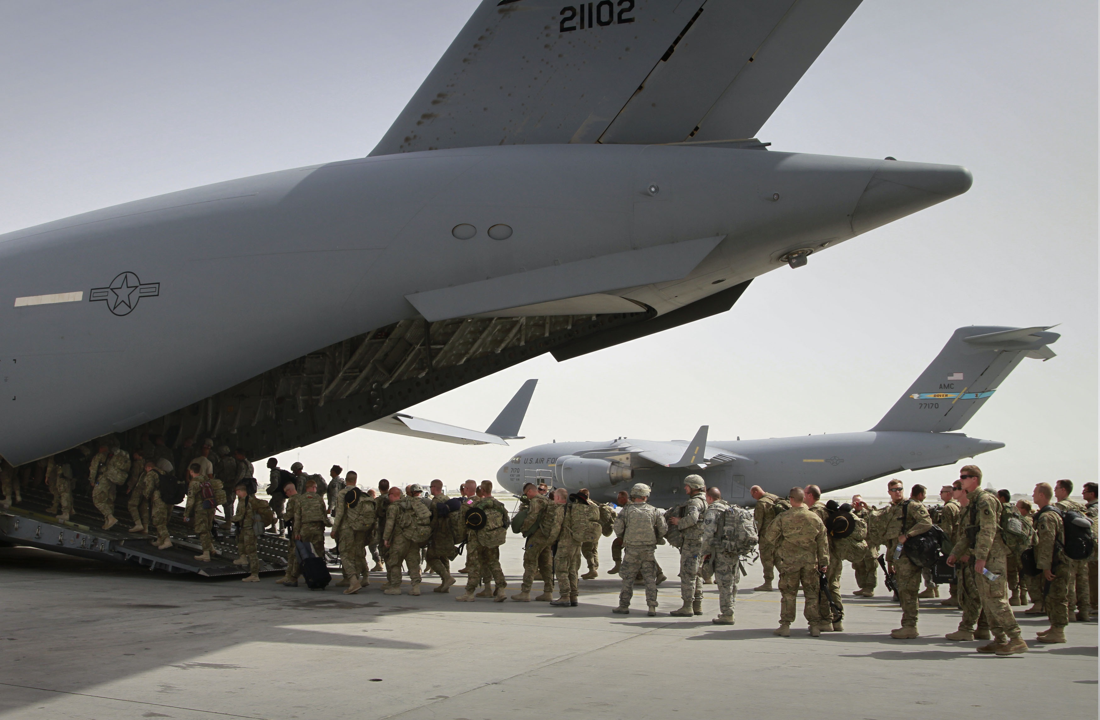 تخلیه بزرگترین پایگاه نیروهای آمریکایی در لوگر افغانستان