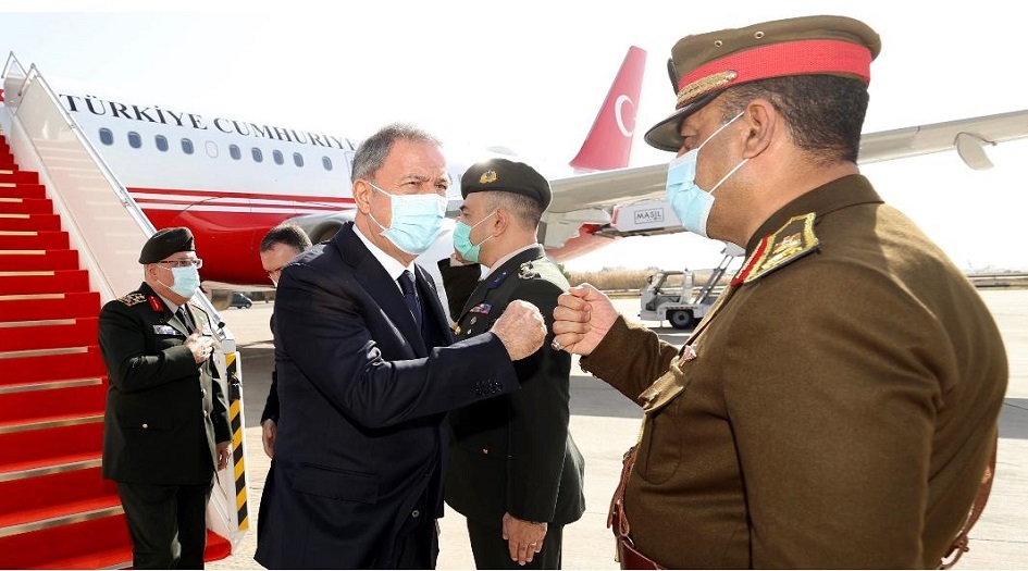 وزير الدفاع التركي يصل بغداد