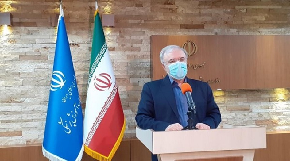 وزير الصحة الايراني يعلن عن موعد بدأ  تطعيم المجموعات الخاصة بلقاح كورونا