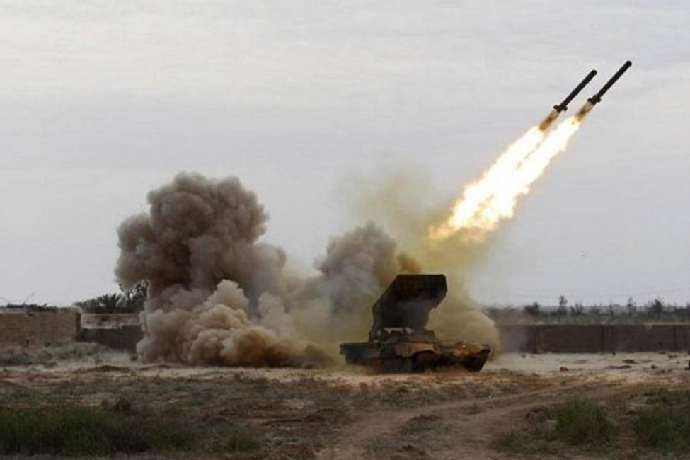 اصابت ده‌ها راکت به پایگاه نظامی آمریکا در نزدیکی فرودگاه بغداد