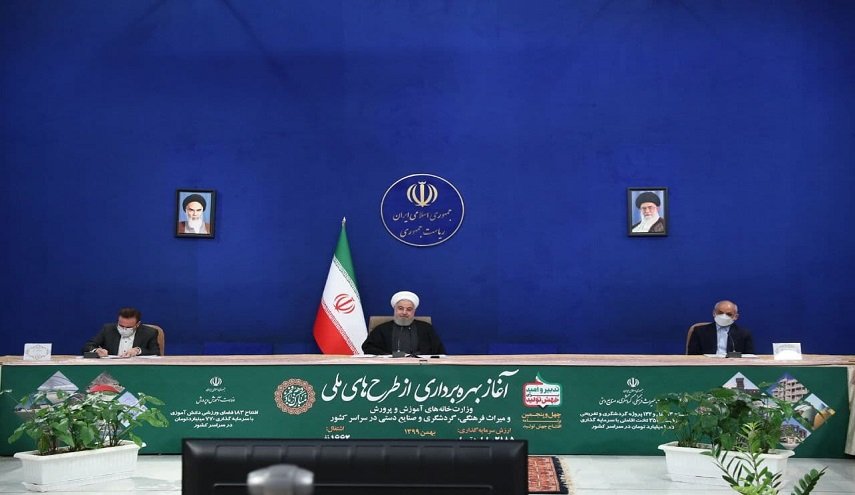 الرئيس روحاني يأمل باطلاق لقاح كورونا في النصف الثاني من الجاري