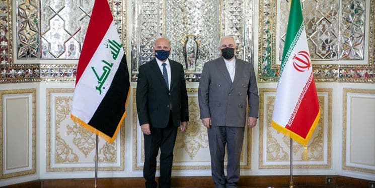 دیدار وزیر خارجه عراق با ظریف و شمخانی