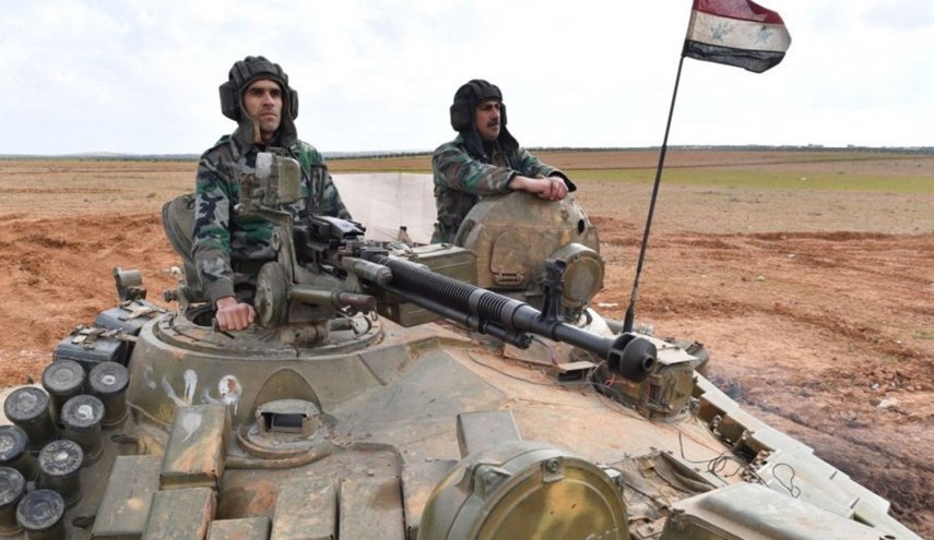 الجيش السوري يؤمن الطريق السريع 