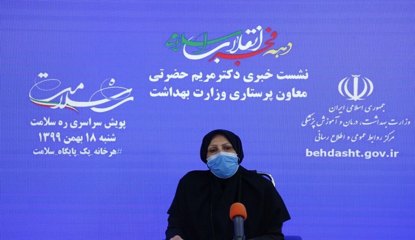 وفاة 100 كادر طبي ايراني بسبب الاصابة بفيروس كورونا