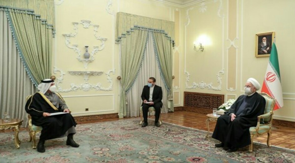 الرئيس روحاني: تحقيق الامن والسلام في المنطقة رهن بتعاون الدول الاقليمية