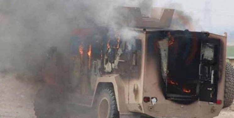 حمله به کاروان لجستیکی اشغالگران آمریکایی در الناصریه عراق