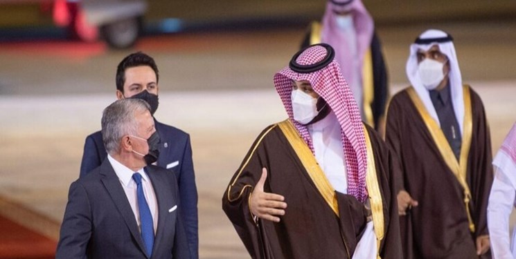 شاه اردن و ولی‌عهد بحرین با ولی‌عهد عربستان سعودی دیدار کردند