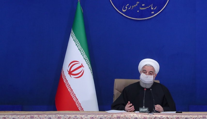 روحاني: استطعنا اجتياز المراحل العصيبة بصمود الشعب وتوجيهات القائد