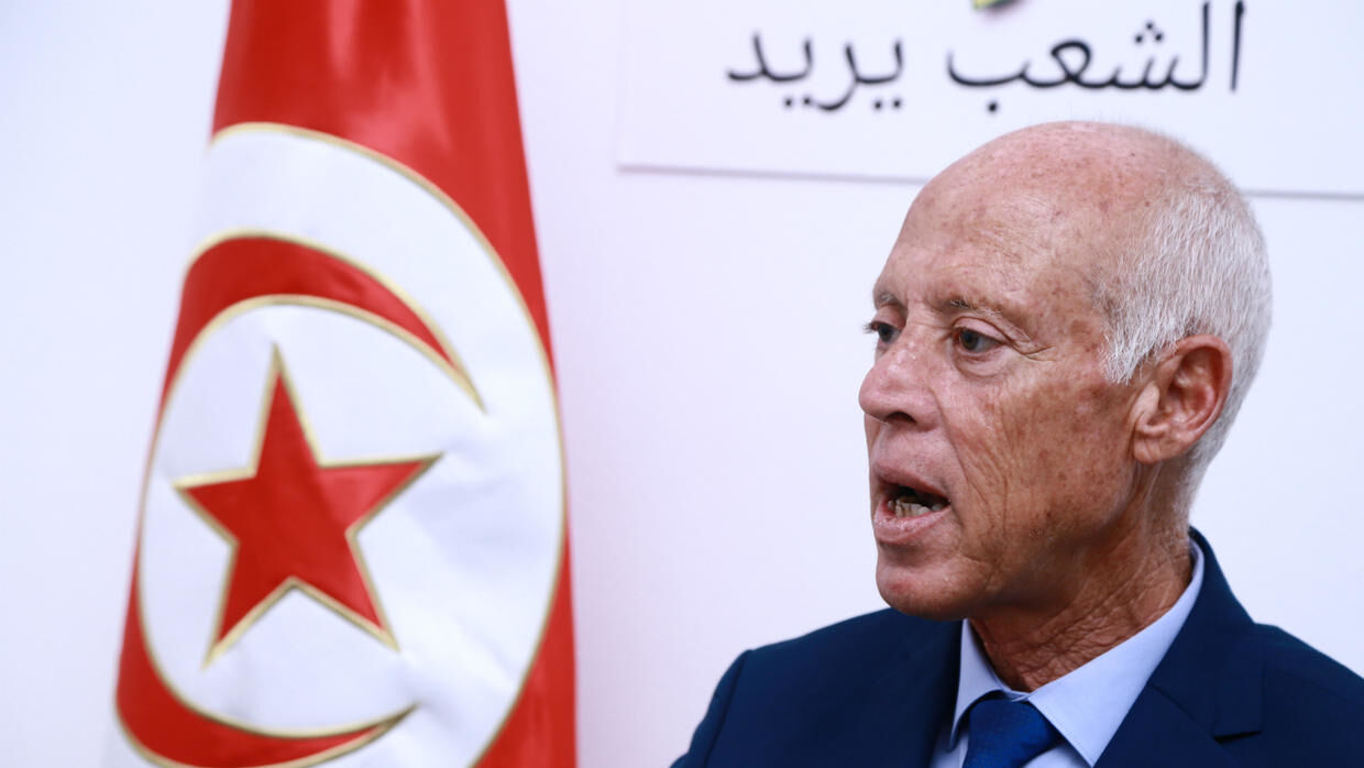 آمادگی مشروط رئیس جمهور تونس برای گفتگوی سیاسی