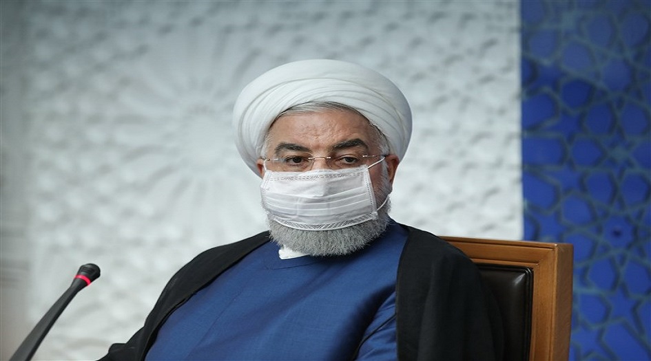 الرئيس روحاني يحذر من اندلاع الموجة الرابعة لفيروس كورونا