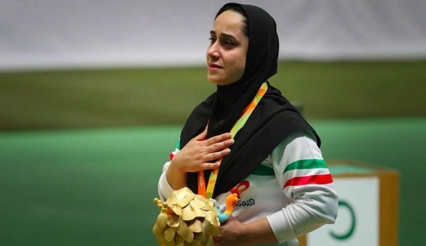 الايرانية سارة جوانمردي تتقلد ذهبية الرماية في بطولة العالم لذوي الاحتياجات الخاصة