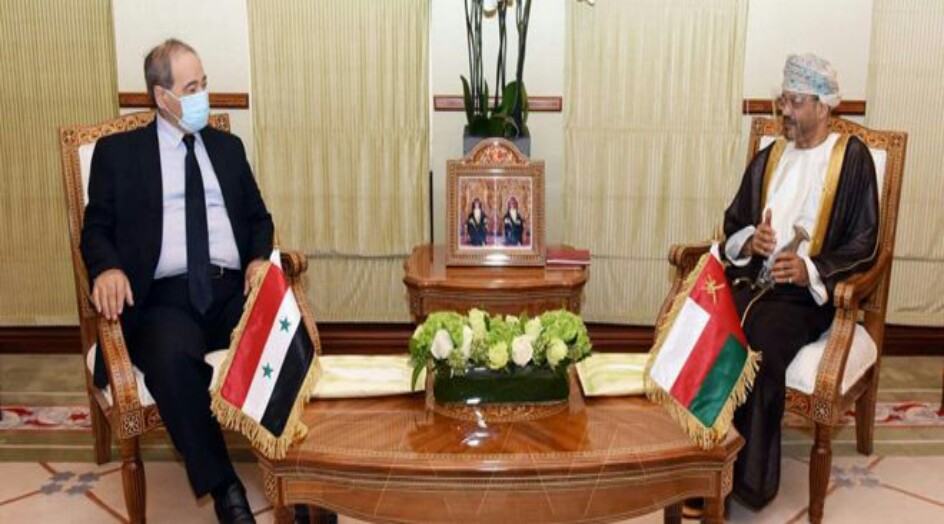 المقداد ينقل رسالة من الرئيس الأسد إلى سلطان عمان