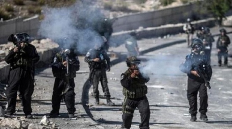 إصابة عشرات الفلسطينيين خلال مواجهات مع قوات الاحتلال بنابلس