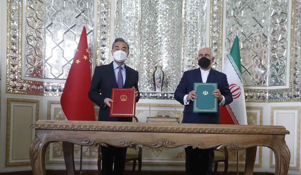 توئیت ظریف پس از امضای سند همکاری جامع ایران و چین