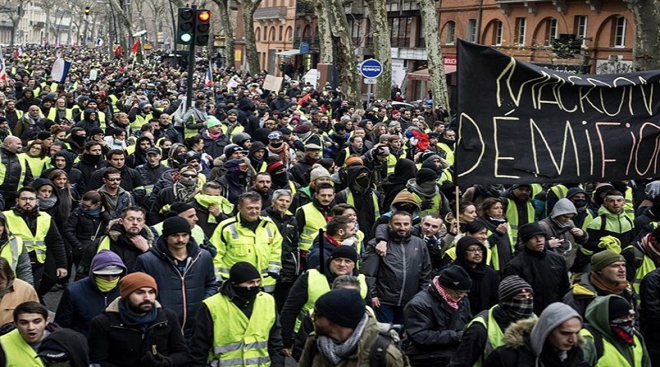 مظاهرات في فرنسا تنديداً بسياسات حكومة ماكرون