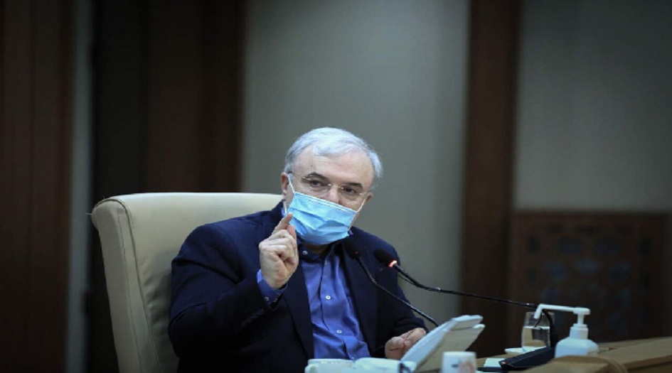وزير الصحة الايراني يحذر من ارتفاع عدد الاصابات بكورونا