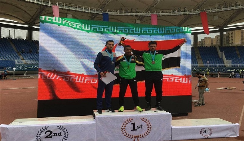 العداءون العراقيون يتالقون في مسابقات "الامام الرضا (ع)" الدولية لالعاب القوى