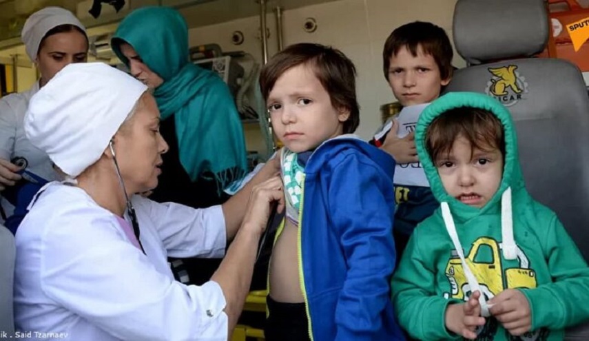 روسيا تستعيد 44 طفلا من سوريا كانوا في مخيمات اللاجئين