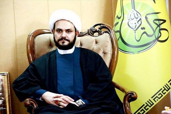 العراق.. امين عام النجباء يعزي قائد الثورة الاسلامية برحيل العميد حجازي
