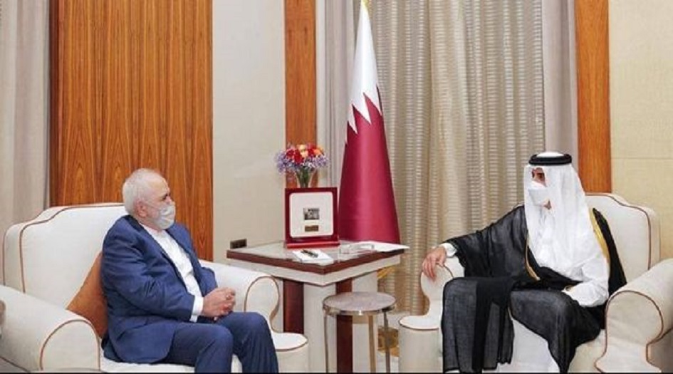 امير قطر يؤكد اهمية العلاقات والتعاون بين بلاده وايران في المنطقة