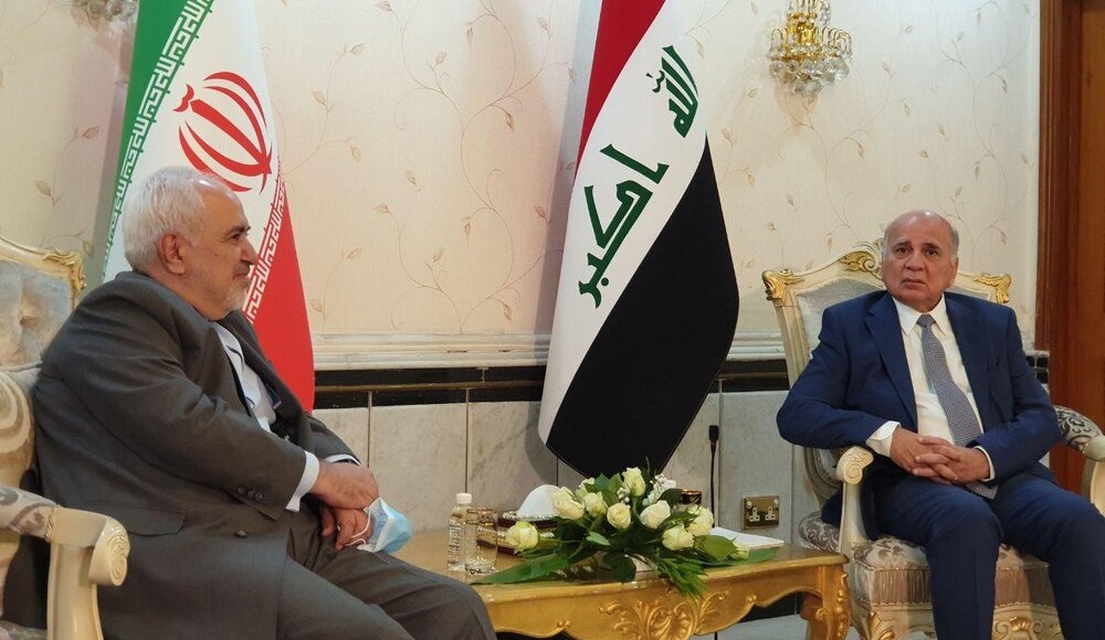 دیدار ظریف با همتای عراقی