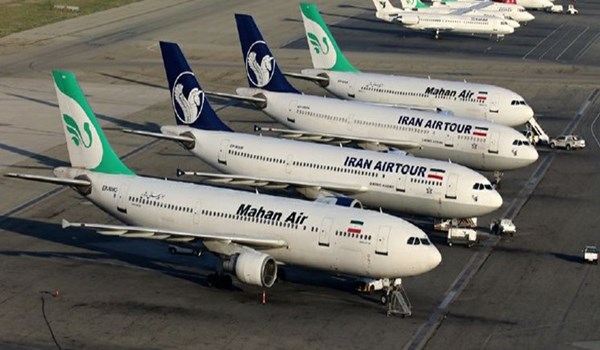 ايران تحظر الرحلات الجوية الى 15 بلدا بسبب جائحة كورونا