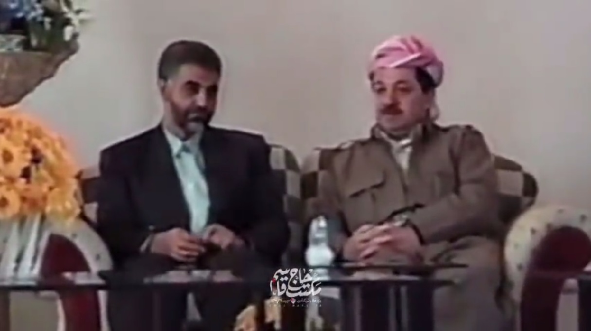 تصاویری قدیمی از سفر سردار سلیمانی به کردستان عراق +فیلم