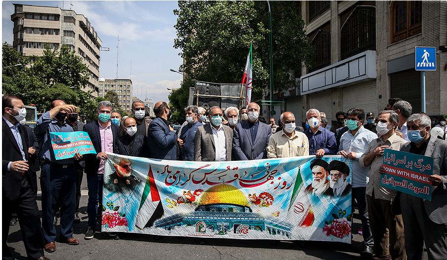 بالصور.. مراسم إحياء يوم القدس العالمي في إيران
