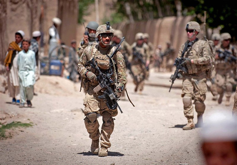 استقبال اشرف غنی از خروج نظامیان خارجی از افغانستان
