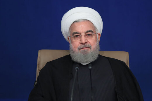 روحانی : همکاری دولت و مردم برای مقابله با ویروس کرونا ادامه دارد