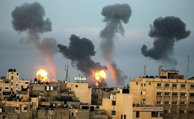 شلیک ده‌ها موشک به سوی تل‌آویو و اشدود در پاسخ به قتل‌عام در اردوگاه "الشاطئ"