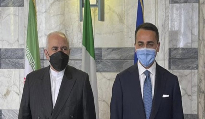 وزير الخارجية الايراني يبحث مع نظيره الايطالي القضايا ذات الاهتمام المشترك