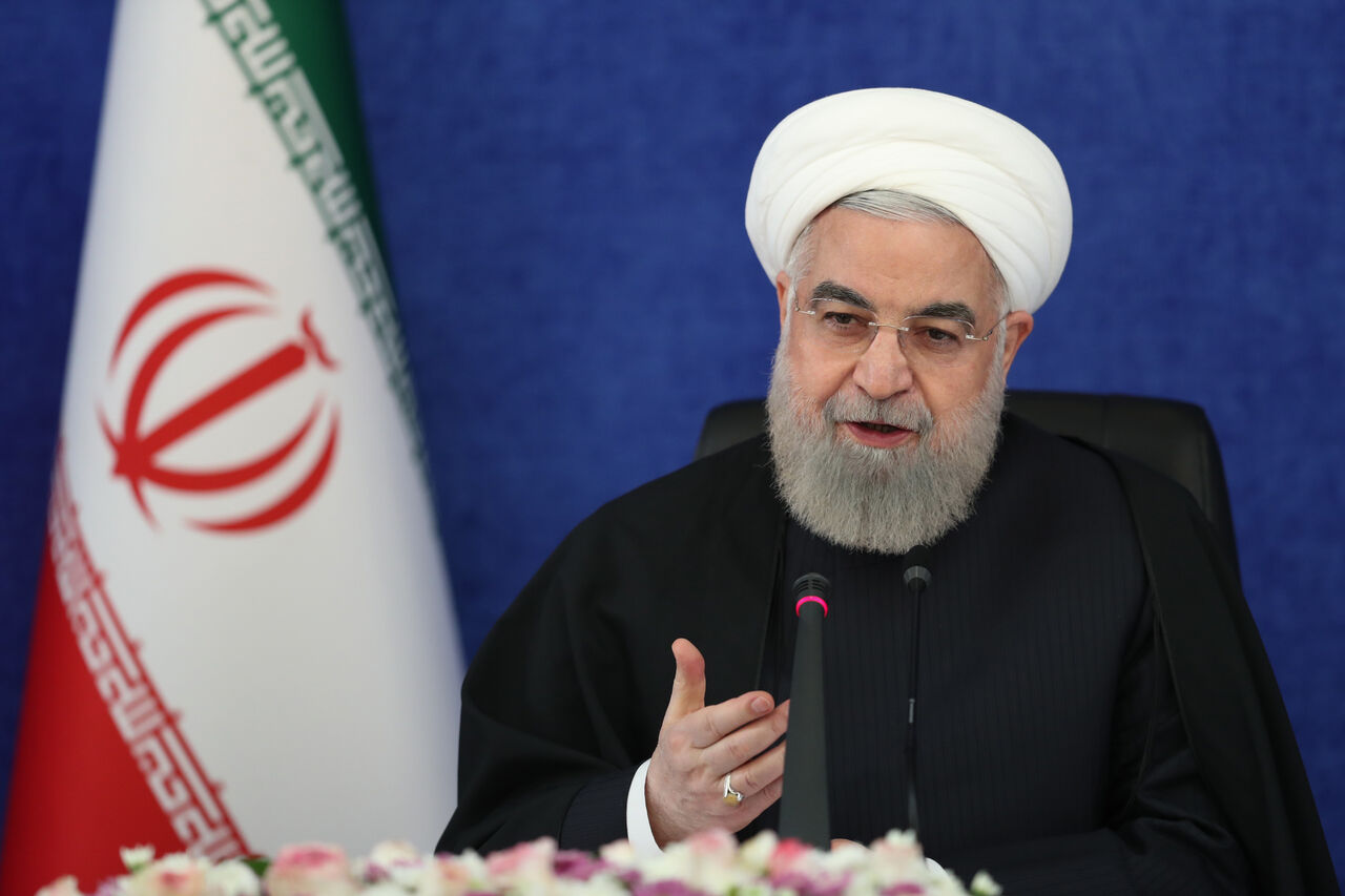 روحانی : چشم‌های دنیا به انتخابات ایران دوخته شده است 