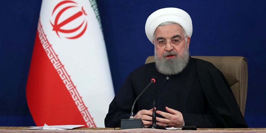روحانی : تحریم نمی‌تواند مانع توسعه و پیشرفت ایران شود