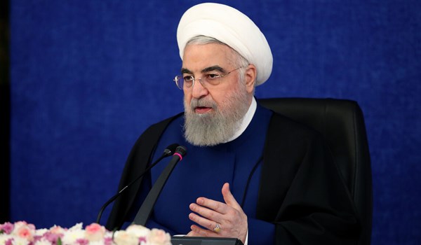 الرئيس روحاني: تم التوافق في فيينا وقبل الغربيون رفع اجراءت الحظر الاساسية